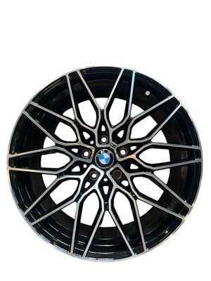 Литі диски BMW R19 5x120 (8.5J) &mdash; багатоспицеві, чорний з проточкою 3242F(R19-MB) фото