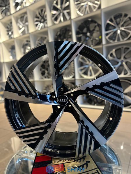 Диски Audi R22 5x112 ET36 DIA66.45 9.5j &ndash; Новинка 2025 | ECOSHINY FBX183-22 фото