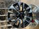 Литі диски Toyota R18 6x139.7 (8.0J) &mdash; 6 V-подібних спиць, чорний з проточкою 887F(R18) фото 1