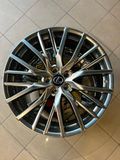 Литі диски Lexus R20 5x114.3 &mdash; 10 здвоєних спиць, сріблястий 741F(R20-HB-1) фото