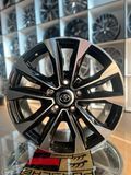 Литі диски Toyota R20 5x150 (8.5J) &mdash; 5 V-подібних спиць, чорний з проточкою 3249F фото