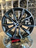 Литі диски BMW R20 5x112 (9.5J) &mdash; багатоспицеві, чорний з проточкою 3263F(R20-9.5j) фото