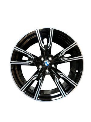 Литі диски BMW R20 5x120 (11.0J) &mdash; багатоспицеві, чорний з проточкою 945F(R20-11j) фото