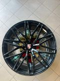 Литі диски Porsche R21 5x112 (9.5J) &mdash; RS Spyder, чорний глянець FBX177-21(R21 9.5j) фото